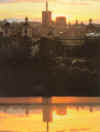 Sunset over Valencia City